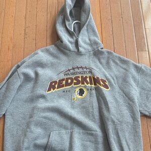 Gray Washington Redskins Hoodie